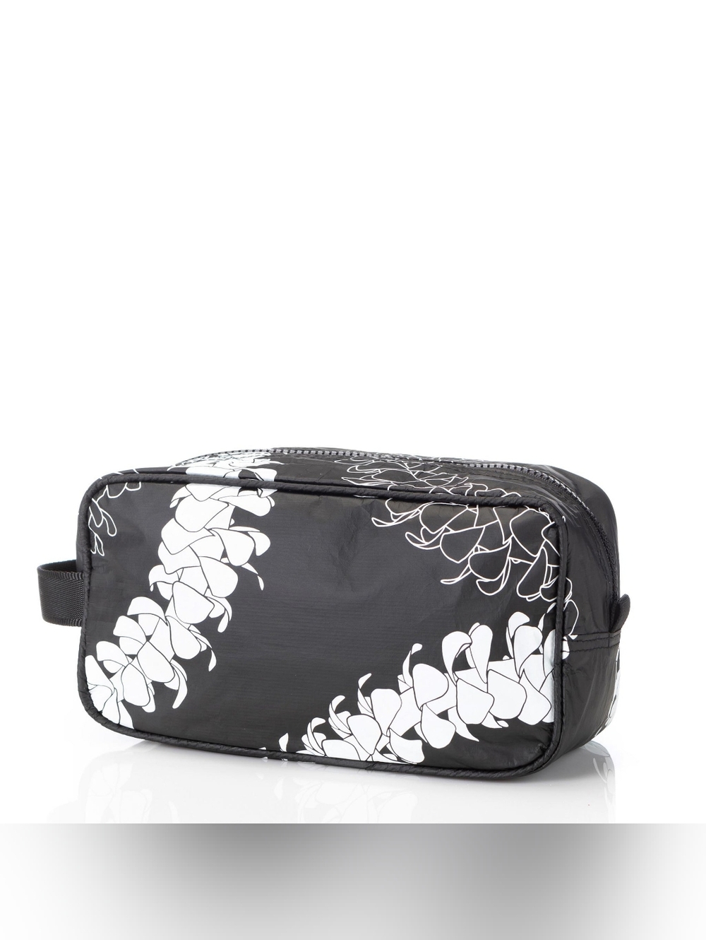 ALOHA Collection Dopp Kit in Puakenikeni White on Black (NWT) - Picture 2 of 6
